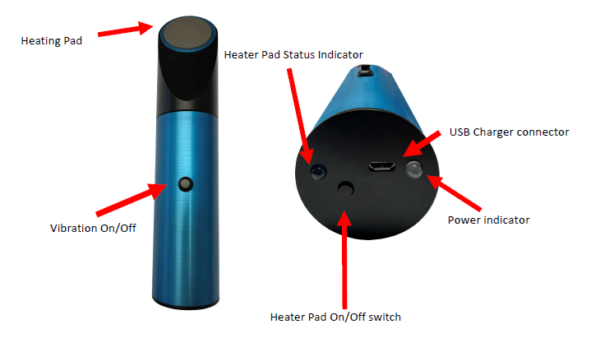 Resinator Heated Glass Massager – Cordless Version - Image 4